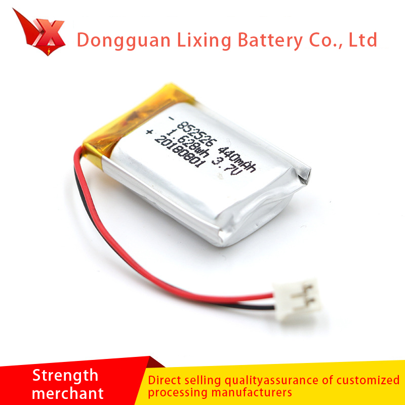 Producator de baterii cu UN38 3 Raport 852526 Baterie litiu 440mAh Baterie speciala pentru produse distractive